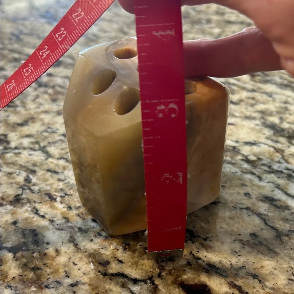 Marble Stone Pen & Pencil Holder